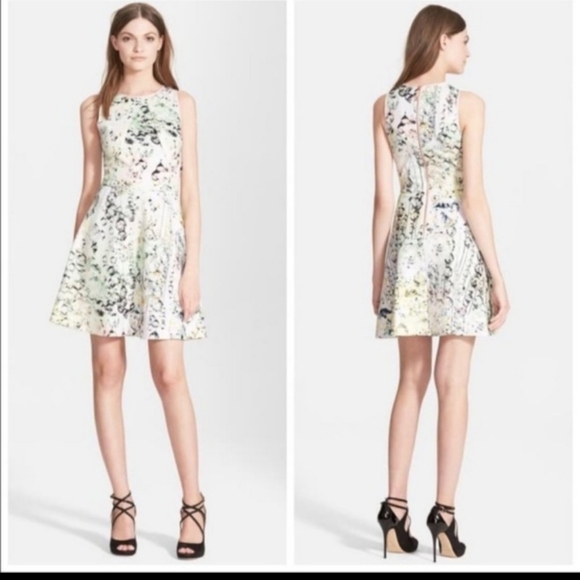 Womans Ted Baker Sapira Crystal Droplets Dress 10 - Picture 1 of 9